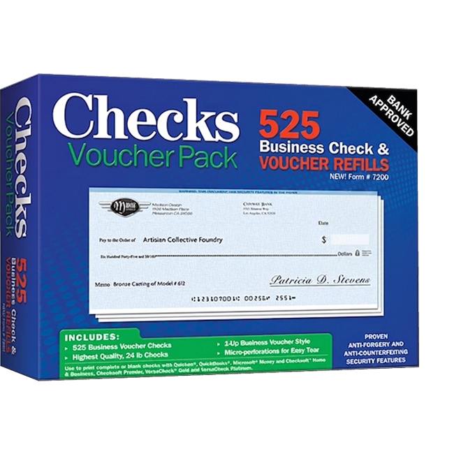 Checksoft Checks Voucher Pack